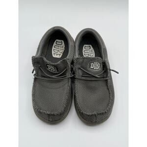 Kids Gray Hey Dudes Size 1